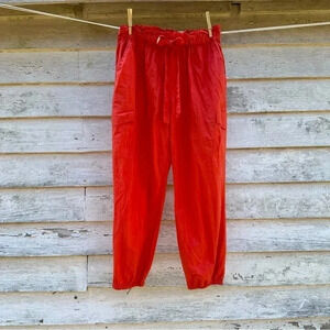 Sim & Sam Women's Pants Orange cotton‎ Lightweight